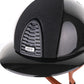 Casque Kep Italia Cromo 2.0 Shine Polo Noir RAW Frame Galassia Insert Beige Jugulaire
