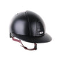 Casque Kep Italia Cromo 2.0 Textile Polo Noir Bordeaux Jugulaire