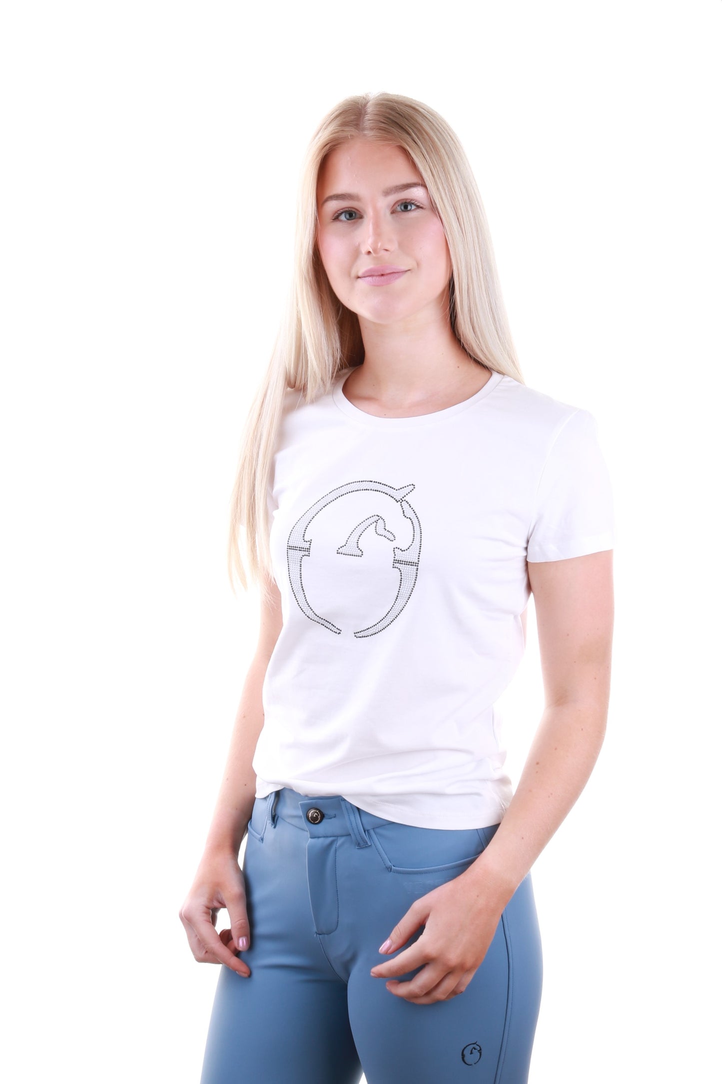 T-shirt à manches courtes pour femmes Vestrum Cecina blanc