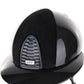 Casque Kep Italia Cromo 2.0 Shine Polo Noir RAW Frame Suede Insert