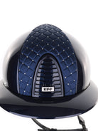 Kep Italia Paardrijhelm Cromo 2.0 Polish Polo Klep Blauw Milano Blue Cross Insert