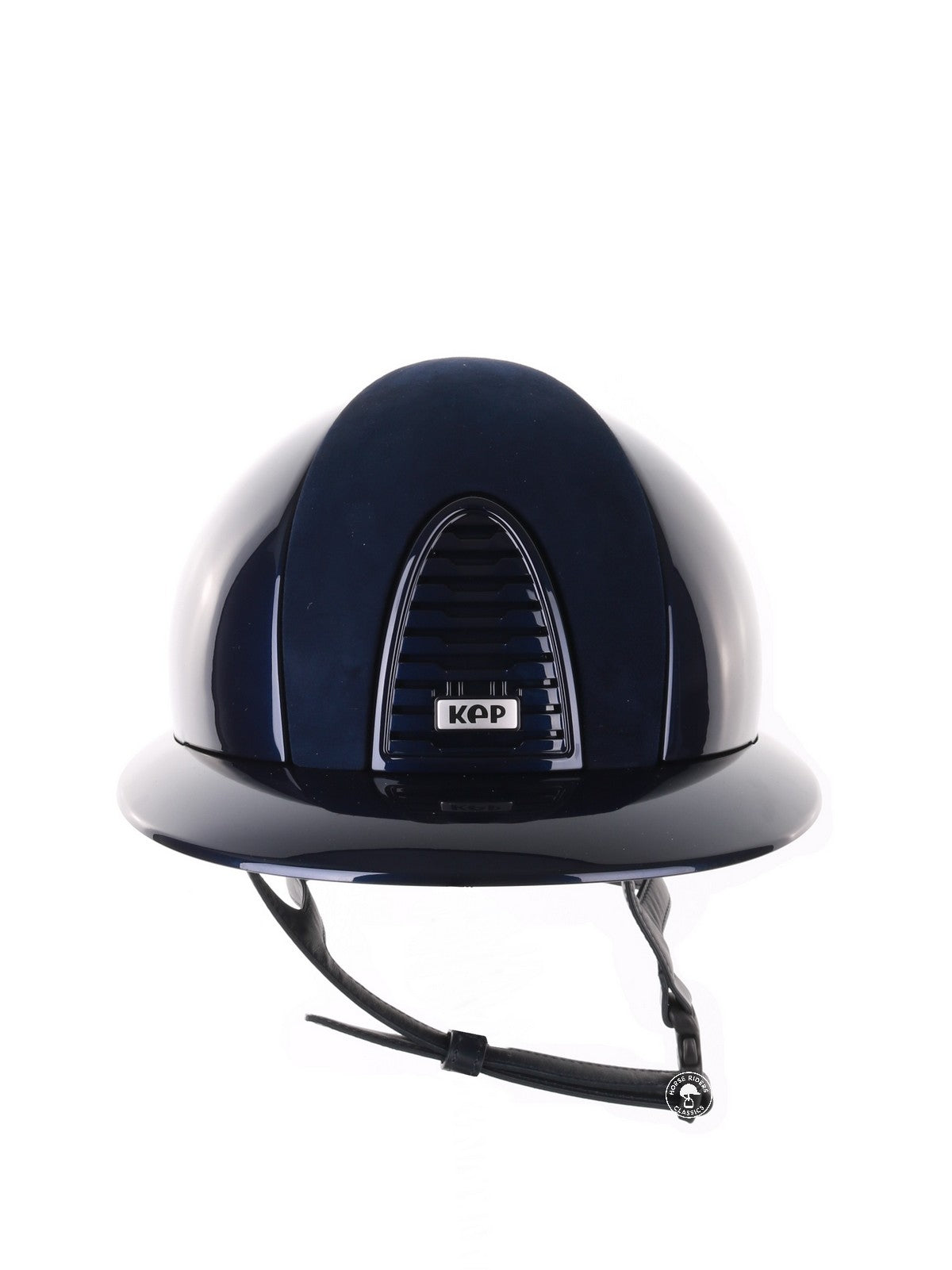 Casque Kep Italia Cromo 2.0 Polish Polo Bleu Suede Inserts