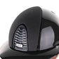Casque Kep Italia Cromo 2.0 Shine Polo Noir RAW Frame Star Insert Beige Jugulaire