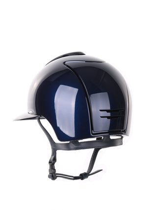 Casque Kep Italia Cromo 2.0 Polish Polo Bleu Swarovski Frame