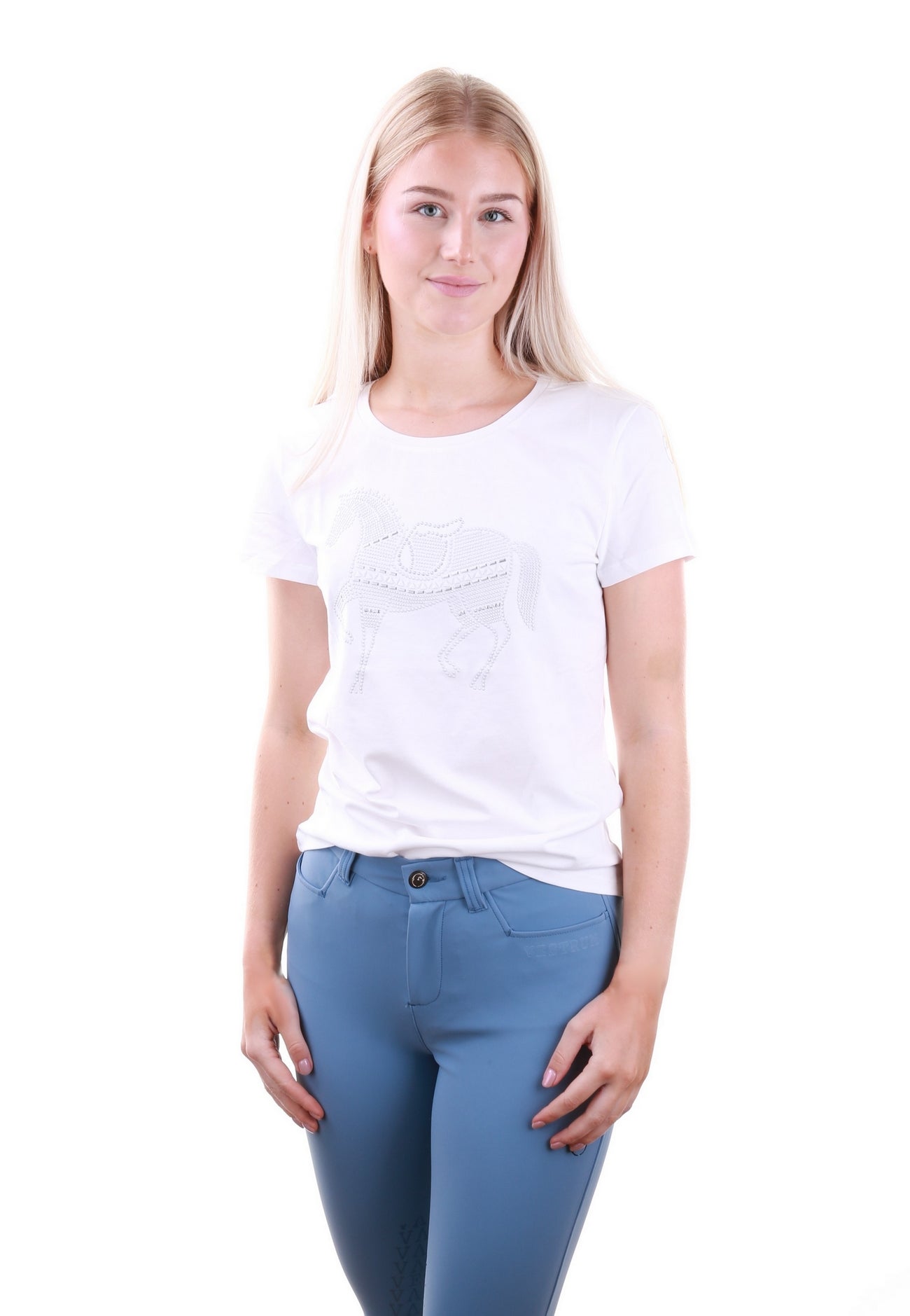 T-shirt à manches courtes pour femmes Vestrum Portimao Blanc