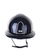 Kep Italia Paardrijhelm Cromo 2.0 Polish Polo Klep Blauw Swarovski Frame