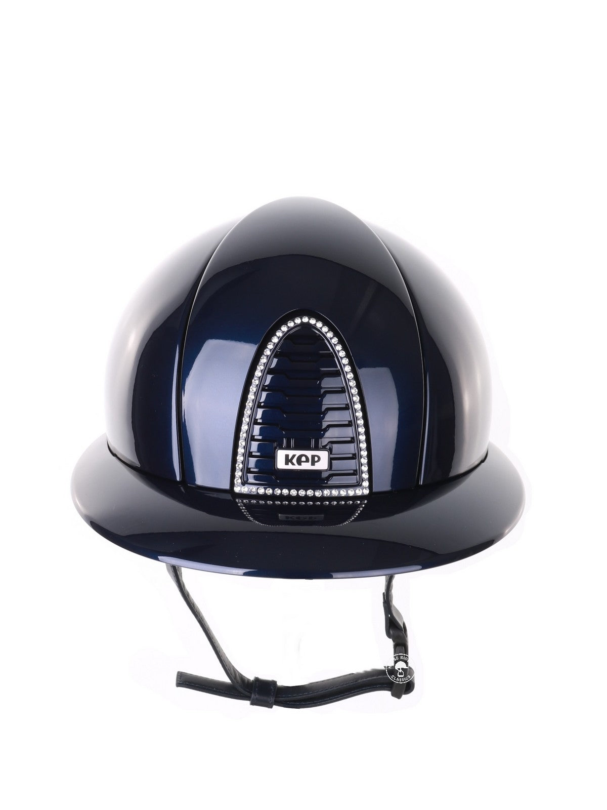 Casque Kep Italia Cromo 2.0 Polish Polo Bleu Swarovski Frame