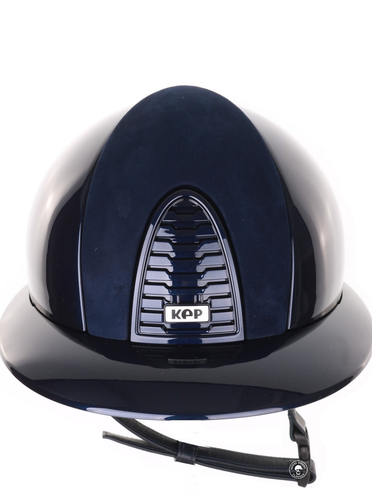 Casque Kep Italia Cromo 2.0 Polish Polo Bleu Suede Inserts