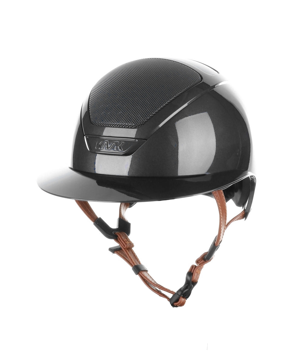 Kask Star Lady 2.0 Pure Shine Chrome Brun Clair Sangle de Menton Noir