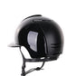 Casque Kep Italia Cromo 2.0 Polish Polo Noir Textile Inserts
