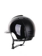 Kep Italia Paardrijhelm Cromo 2.0 Polish Polo Klep Zwart Textile Inserts