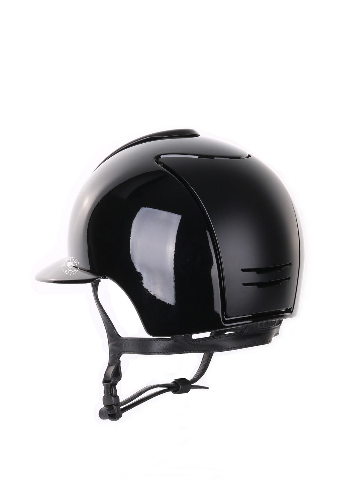 Casque Kep Italia Cromo 2.0 Polish Polo Noir Textile Inserts