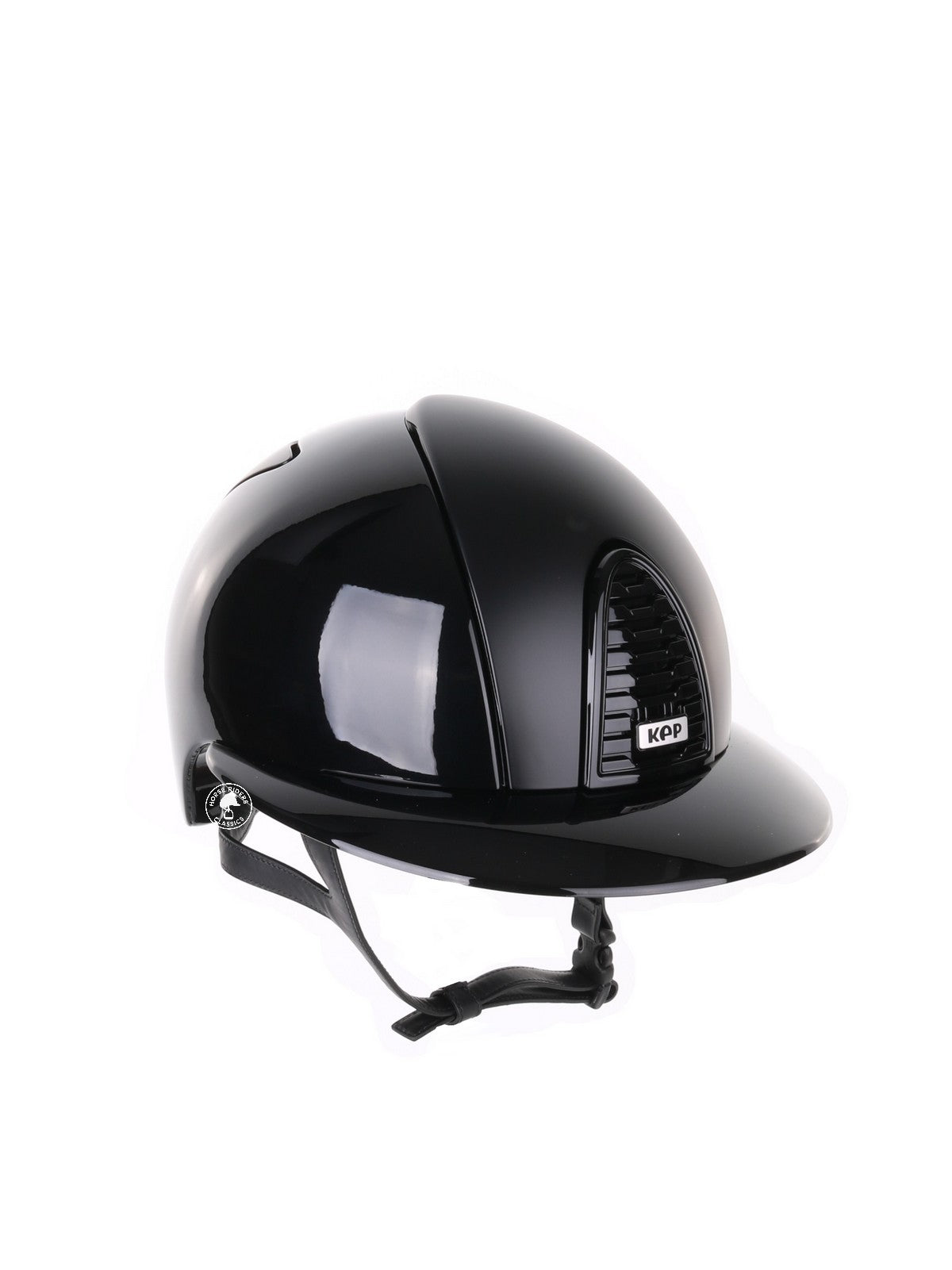 Casque Kep Italia Cromo 2.0 Polish Polo Noir Textile Inserts