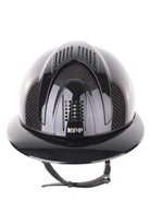 Kep Italia Paardrijhelm E-Light Carbon Polo Klep Zwart