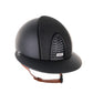 Casque Kep Italia Cromo 2.0 Matt Polo Noir Luminor Insert Beige Jugulaire