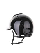 Kep Italia Paardrijhelm Cromo 2.0 Shine Polo Klep Zwart RAW Frame Milano Cross insert