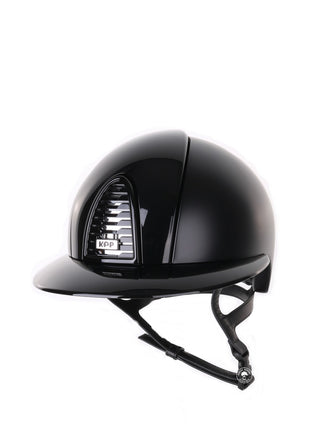 Casque Kep Italia Cromo 2.0 Textile Polo Noir Polish Inserts
