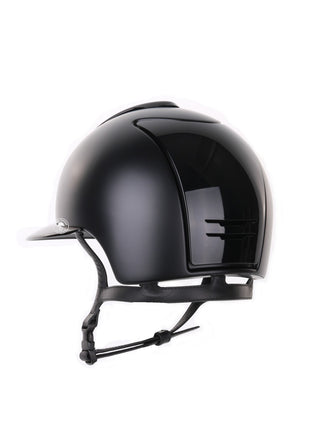 Casque Kep Italia Cromo 2.0 Textile Polo Noir Polish Inserts
