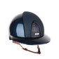 Casque Kep Italia Cromo 2.0 Shine Polo Bleu RAW Frame Luminor Blue Insert Beige Jugulaire