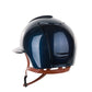 Casque Kep Italia Cromo 2.0 Shine Polo Bleu RAW Frame Luminor Blue Insert Beige Jugulaire