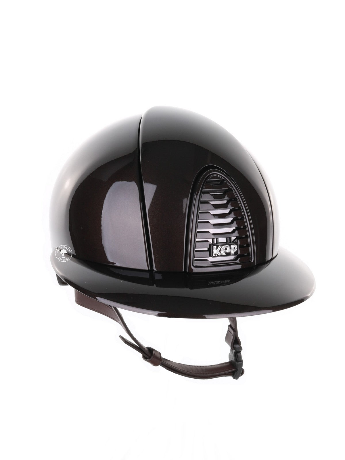 Casque Kep Italia Cromo 2.0 Polish Polo Marron