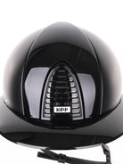 Kep Italia Paardrijhelm Cromo 2.0 Textile Polo Klep Zwart Polish Inserts