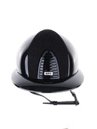 Kep Italia Paardrijhelm Cromo 2.0 Polish Polo Klep Zwart Suede Inserts