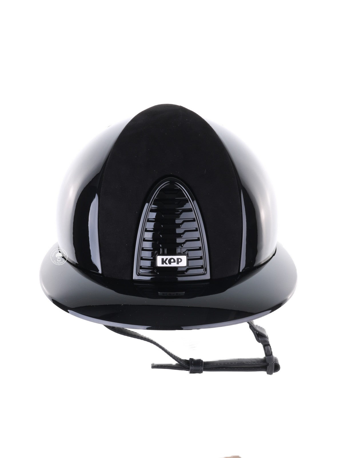 Casque Kep Italia Cromo 2.0 Polish Polo Noir Suede Inserts