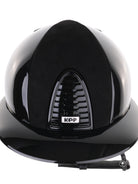 Kep Italia Paardrijhelm Cromo 2.0 Polish Polo Klep Zwart Suede Inserts