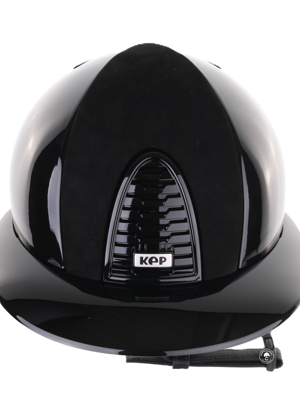 Casque Kep Italia Cromo 2.0 Polish Polo Noir Suede Inserts