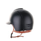Casque Kep Italia Cromo 2.0 Textile Polo Noir  Beige Jugulaire