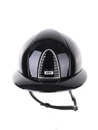 Kep Italia Paardrijhelm Cromo 2.0 Polish Polo Klep Zwart Swarovski Frame