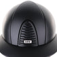 Casque Kep Italia Cromo 2.0 Textile Polo Noir  Beige Jugulaire