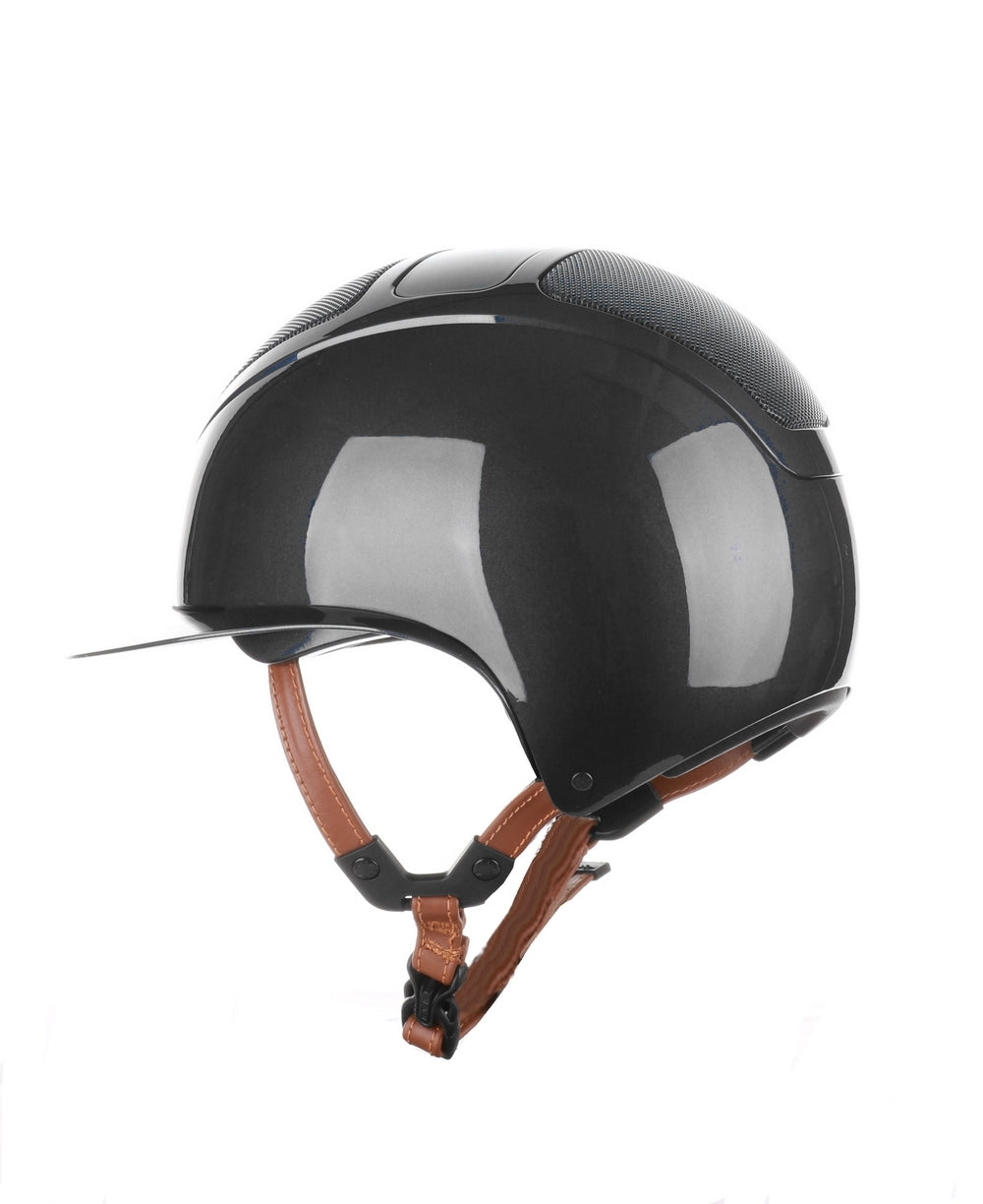 Kask Star Lady 2.0 Pure Shine Chrome Brun Clair Sangle de Menton Noir