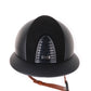 Casque Kep Italia Cromo 2.0 Matt Polo Noir Suede Insert Beige Jugulaire