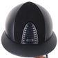 Casque Kep Italia Cromo 2.0 Matt Polo Noir Suede Insert Beige Jugulaire