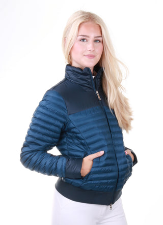 Bomber ultra léger Equiline dames Ekimo Blue Teal