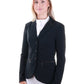 Veste d'équitation pour femmes Samshield Victorine Crystal en tissu noir