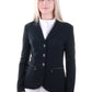 Veste d'équitation pour femmes Samshield Victorine Crystal en tissu noir