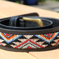 Ceinture avec perles Ghana Black