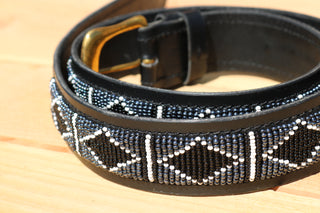 Ceinture avec perles Rafiki Black