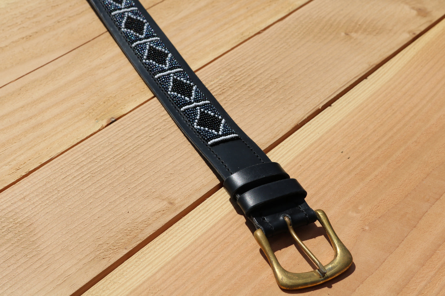 Ceinture avec perles Rafiki Black