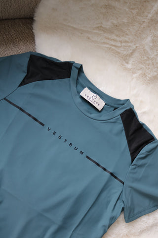 Vestrum training top slate green