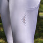 Pantalon d'équitation à grip genoux pour femmes Nicky blanc