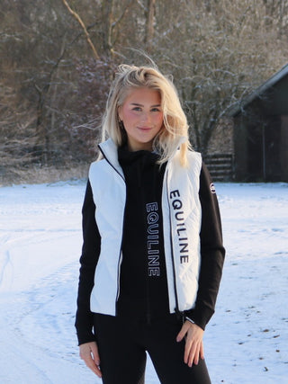 Veste d’hiver Equiline pour femme Cilet Blanc