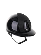 Kep Italia Paardrijhelm Cromo 2.0 Polish Polo Klep Zwart Luminor Insert