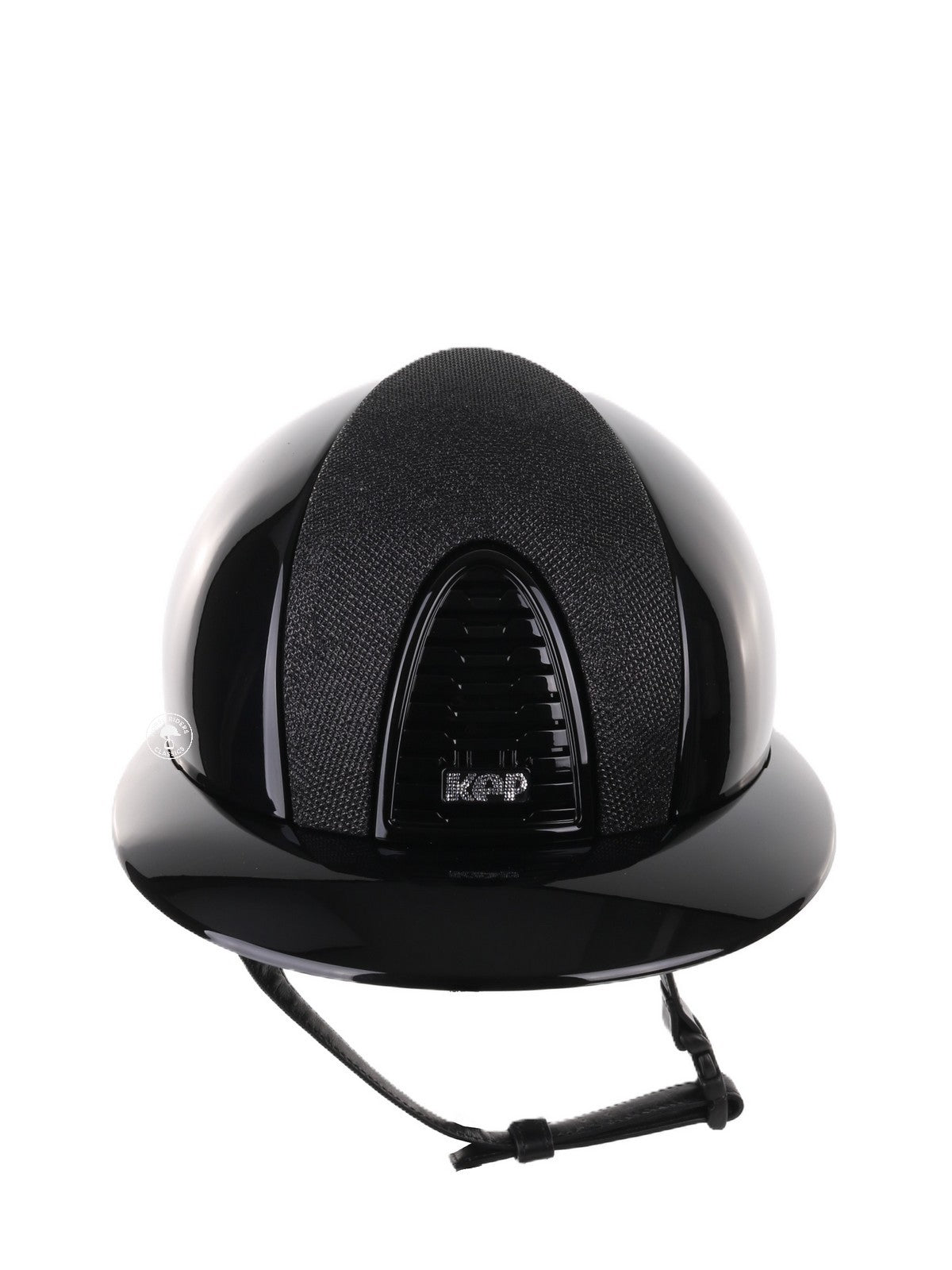 Kep Italia Paardrijhelm Cromo 2.0 Polish Polo Klep Zwart Luminor Insert