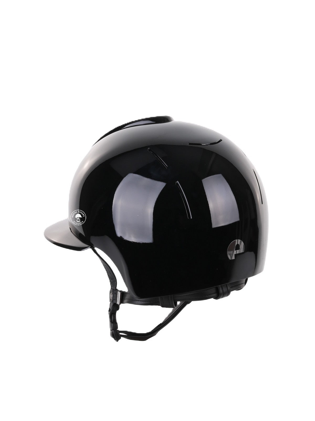 Kep Italia Paardrijhelm Smart Polish Polo Klep Zwart