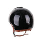 Casque d'équitation Kep Italia Smart Polish Noir Jugulaire Beige