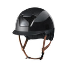 Kask Kooki Shine Zwart Lichtbruine Kinband Zwart